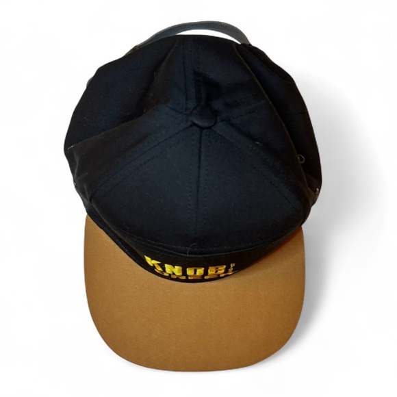 NEW Knob Creek 5 Panel Hat Cotton Faux Suede Adult Adjustable Leather Strap - Picture 3 of 5